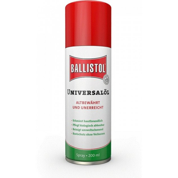 Масло оружейное Klever Ballistol 200 ml спрей